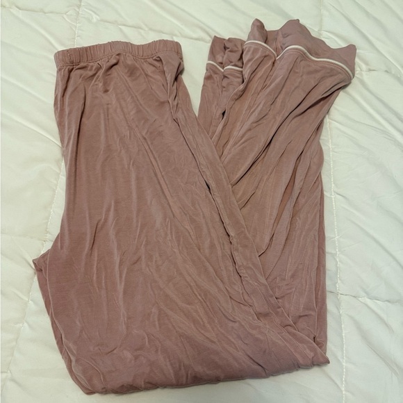Willow & Co light pink bamboo pj pants size L/XL - Picture 2 of 4
